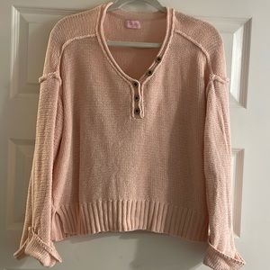 Pink sweater
